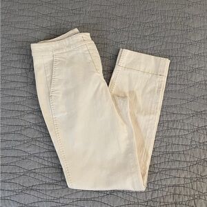 Peserico Creme Off white Ankle Jeans Size